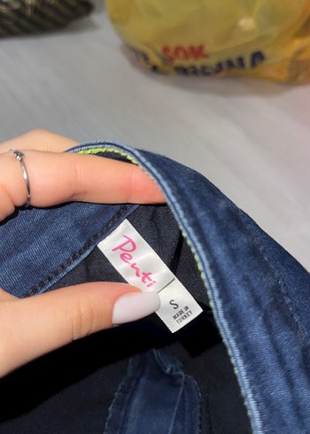 Esnek Lacivert Kadın Slim Fit Denim Pantolon - Görsel 3