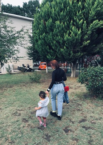 Gri Renkli Bol Kesim Midi Boy Kot Pantolon - Görsel 2