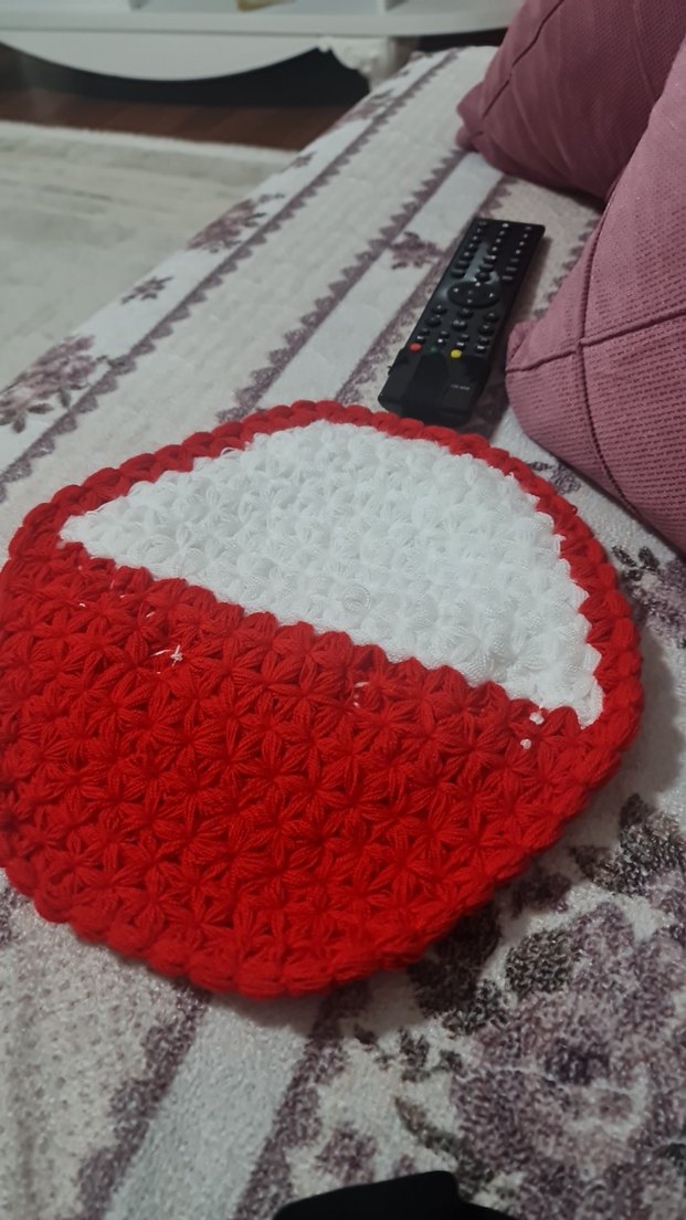 Kırmızı Renkli sepetli ceyizlik Türkiye  rengini - Görsel 3