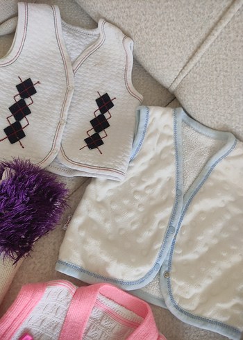 LC Waikiki Kız ve erkek Çocuk Nakışlı Triko Kolsuz Yelek