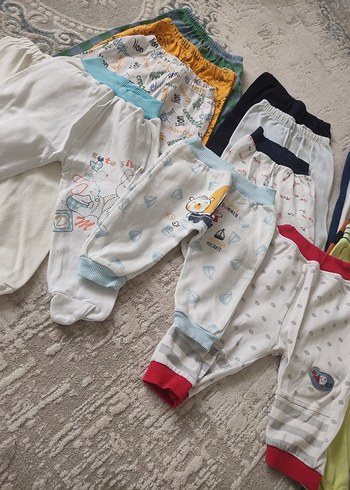 HelloBaby Erkek Çocuk Çok Renkli Pamuklu Rahat Pijamalar