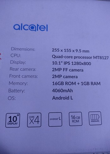 Alcatel Beyaz Kablosuz Klavye - Görsel 6