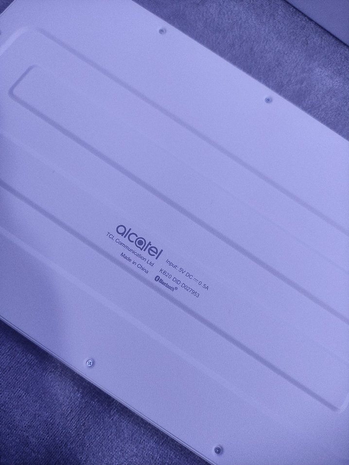 Alcatel Beyaz Kablosuz Klavye - Görsel 4