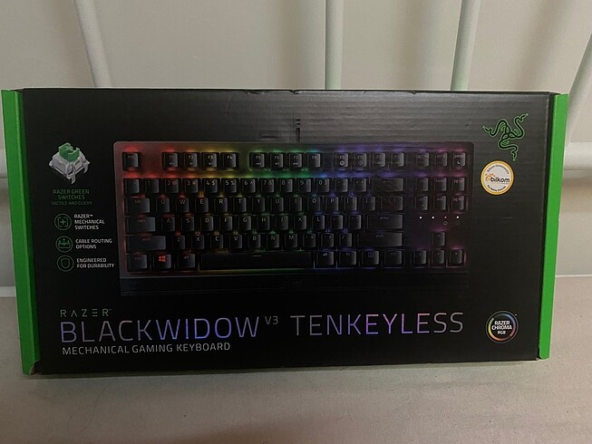 Razer Blackwidow V3 Tenkeyless Gaming Klavye