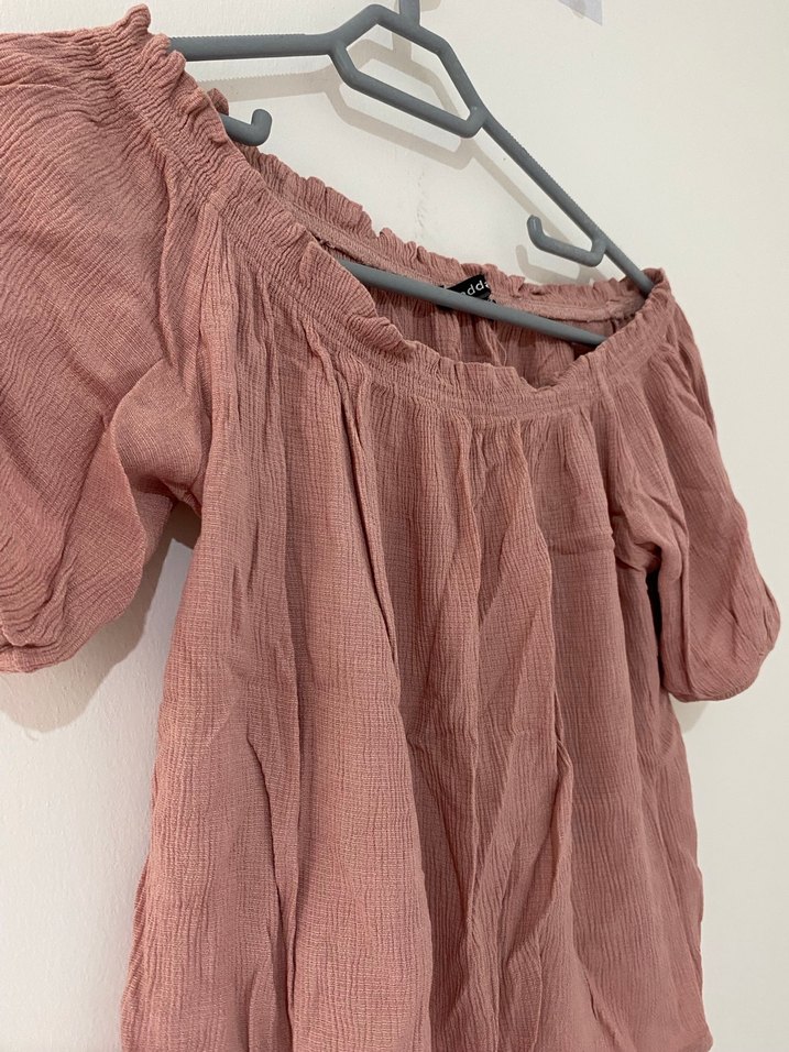 Kadın Mini Straplez Bluz - Görsel 2