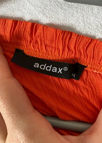 Turuncu Uzun Kollu Bohem Bluz - Görsel 4