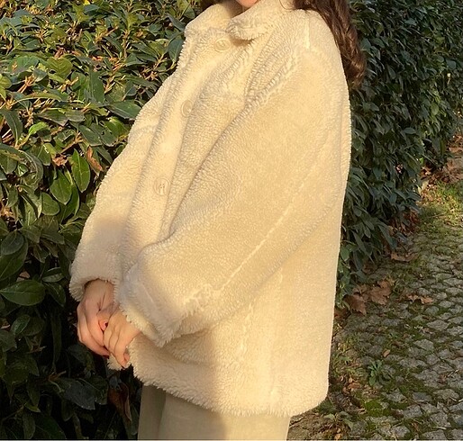 Pull and Bear Pull And Bear peluş mont