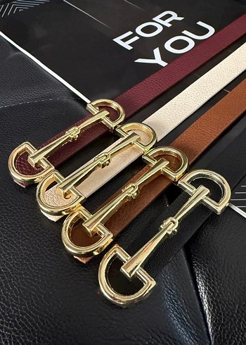 Gold tokalı kemer - Görsel 2