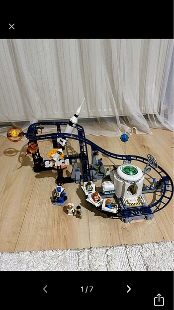 Lego uzay hız treni