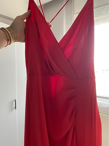 Trendyol & Milla Kırmızı abiye elbise