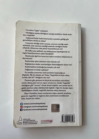 Müthiş Psikoloji - Hayır Diyebilme Sanatı - Görsel 2