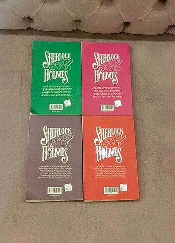 Sherlock Holmes 4'lü kitap serisi