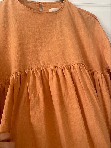 Turuncu elbise - Görsel 3