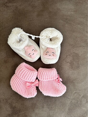 Bebek yeni doğan patik ve ev patiği - Görsel 2