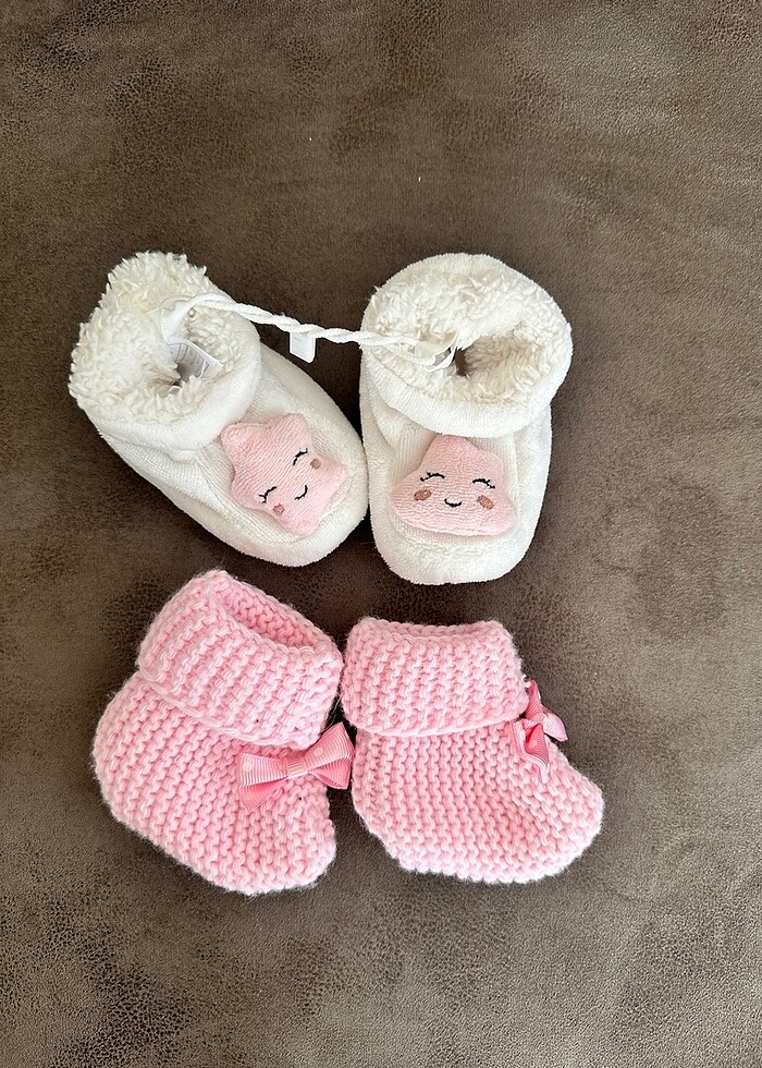 Bebek yeni doğan patik ve ev patiği - Görsel 2