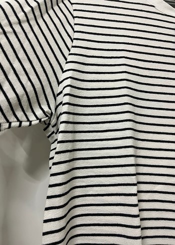 Koton çizgili erkek tişört - Görsel 2