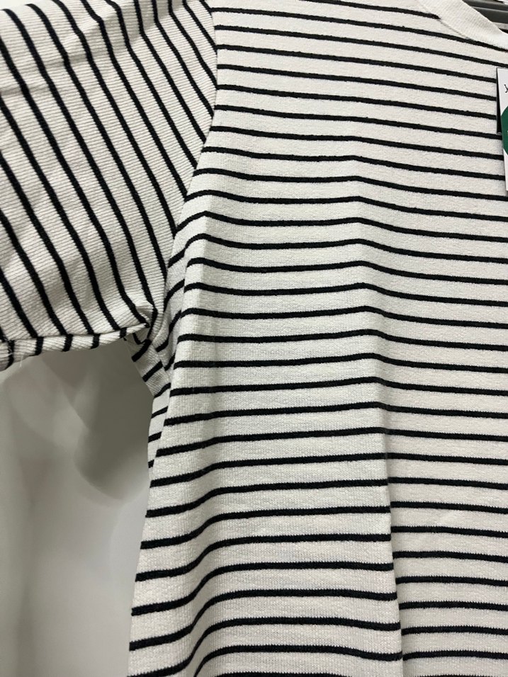 Koton çizgili erkek tişört - Görsel 2