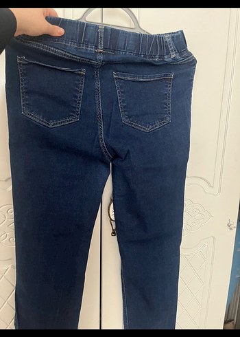 LCW Lacivert Kadın Denim Pantolon Midi Boy - Görsel 2