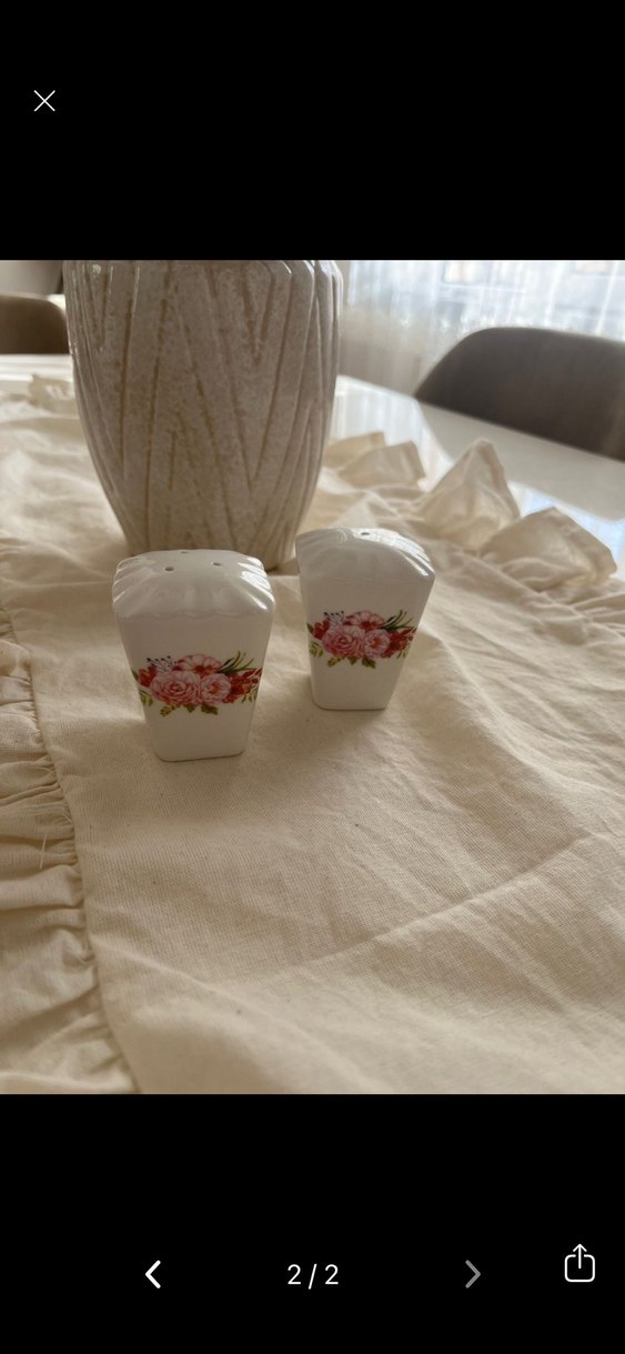 Karaca Tuz ve Biberlik Seti - Görsel 2