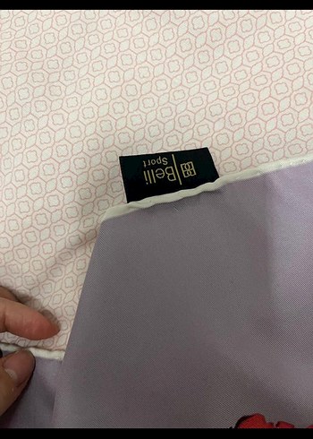 Belli Kadın Çok Renkli Modern Desenli eşarp - Görsel 2