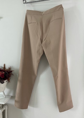 Bej Kadın Kumaş Pantolon - Görsel 4