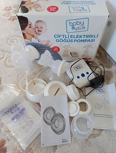 Babyplus çiftli göğüs pompası