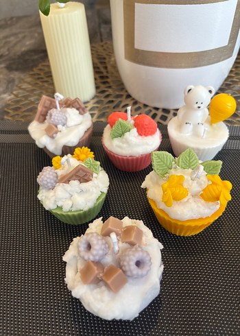 Cupcake Mumlar - Görsel 3