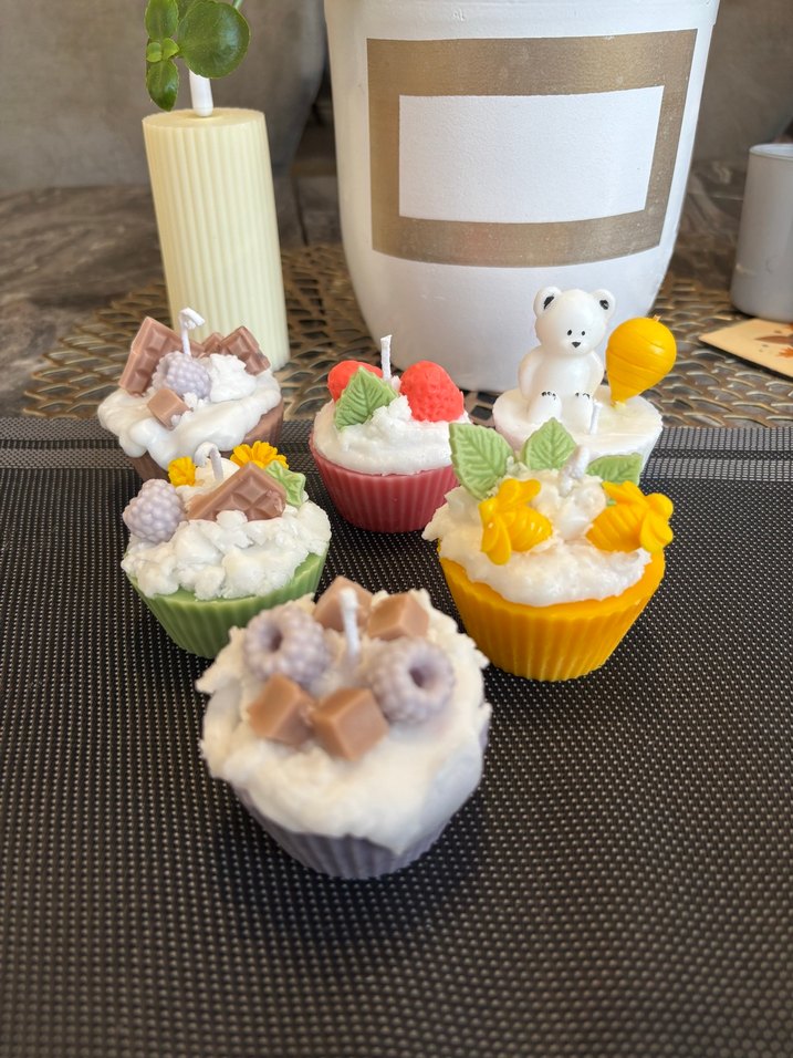 Cupcake Mumlar - Görsel 2