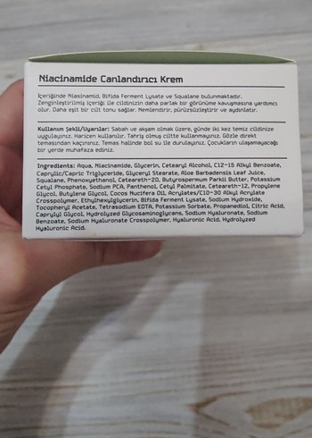 SKIN401 doğal niacinamide nemlendirici - Görsel 4