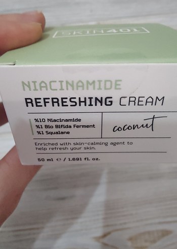 SKIN401 doğal niacinamide nemlendirici - Görsel 3