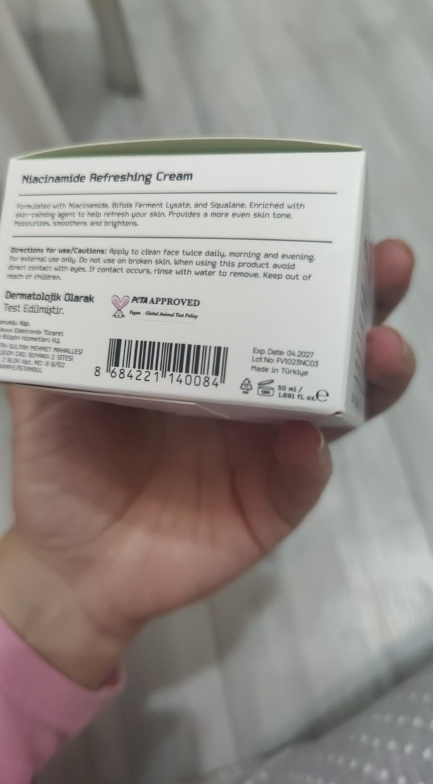 SKIN401 doğal niacinamide nemlendirici - Görsel 5