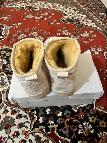 39 Beden ten rengi Renk Süet İçi Tüylü İnce Taban Ugg Bot