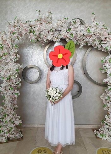 Diğer Nikah elbisesi beyaz tüllü elbise