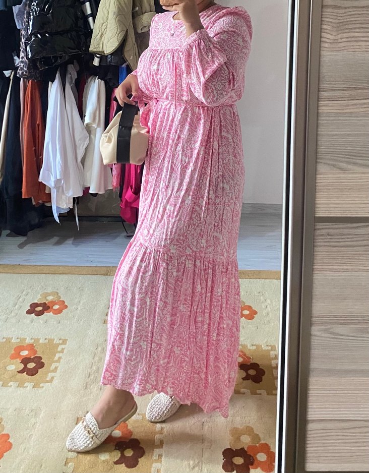 belden bağlamalı elbise yenidir kullanılmadı.36-38 bedene uygun - Görsel 2