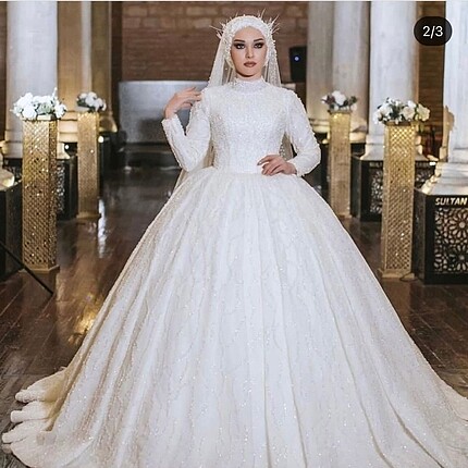 Dünya markası Nisanur gelinlik Özel Dikim Güncel Sıfır Fiyatı 30