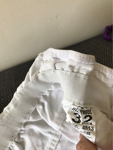 32 Beden Beyaz kot pantolon