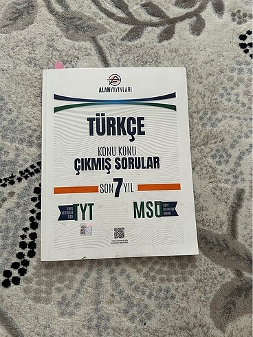 Türkçe Tyt,Msü son 7 yıl Çıkmış Sorular
