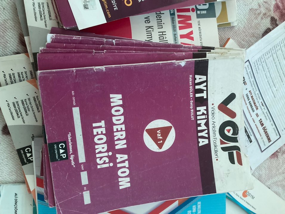 Çap vaf AYT Biyoloji matematik fizik kimya - Görsel 2