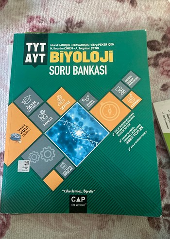 TYT ATY KIMYA BIYOLOJI MATEMATIK SORU BANKALARİ - Görsel 2