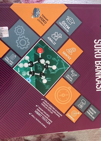 TYT ATY KIMYA BIYOLOJI MATEMATIK SORU BANKALARİ - Görsel 3