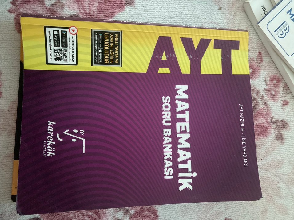 TYT ATY KIMYA BIYOLOJI MATEMATIK SORU BANKALARİ - Görsel 4