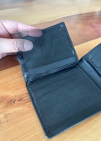 Siyah Erkek Deri Cüzdan - Görsel 5