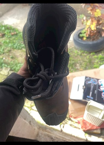 Sarı Yılan Desenli Erkek Biker Botu - Görsel 2