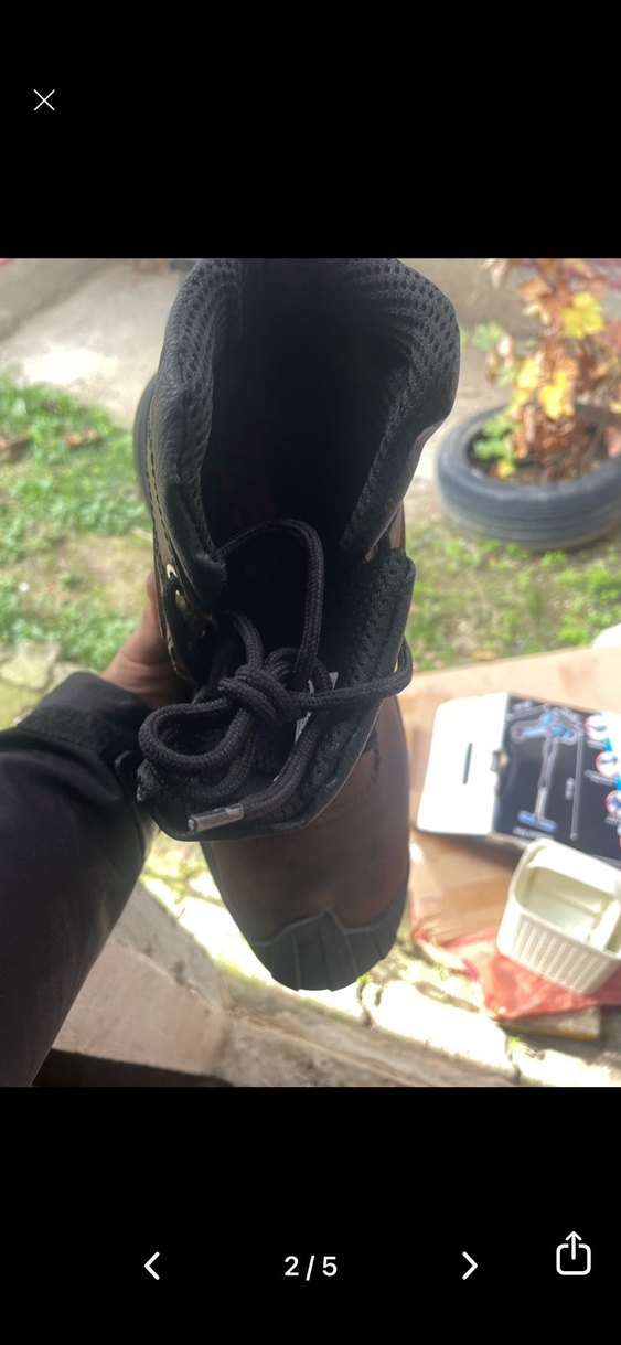 Sarı Yılan Desenli Erkek Biker Botu - Görsel 2