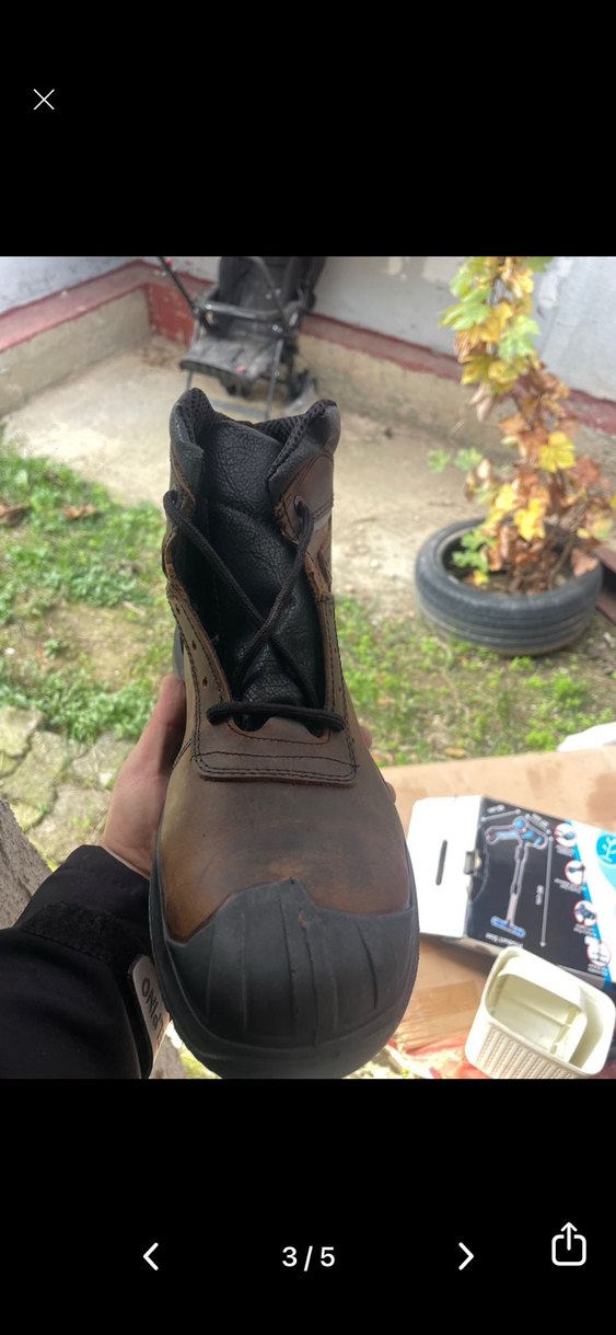 Sarı Yılan Desenli Erkek Biker Botu - Görsel 3