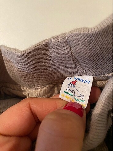LC Waikiki Bebek kadife pantolon