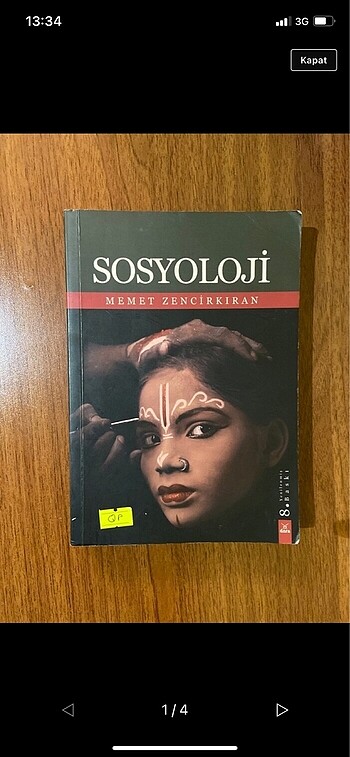 Sosyoloji kitabı