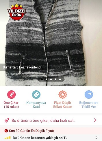 Tertemiz yelek 