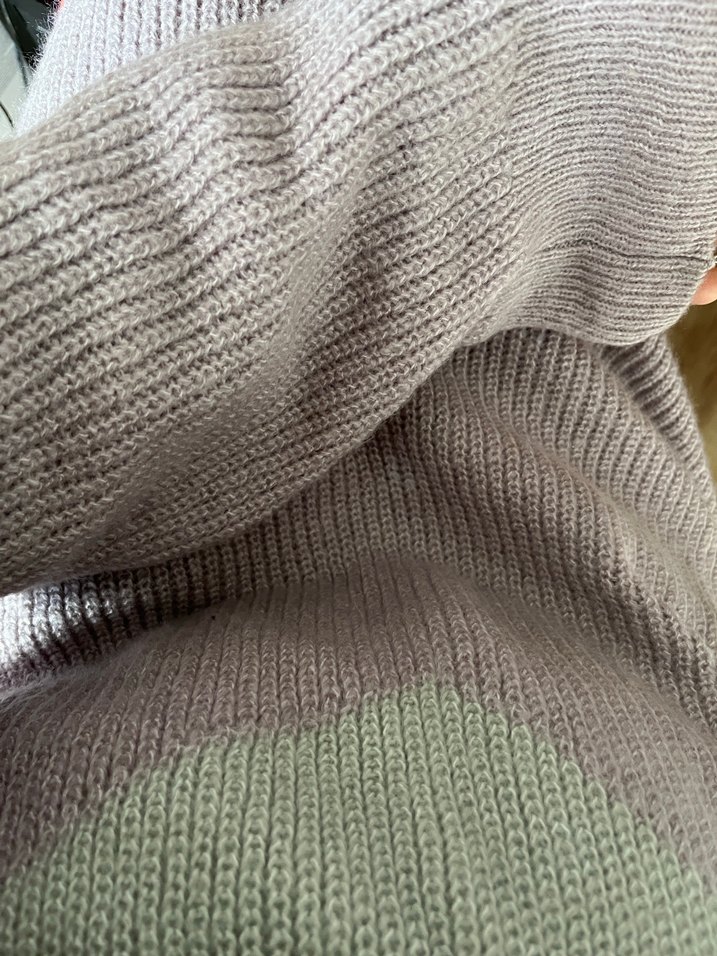 Bej Renkli Midi Örgü Kadın Kazak - Görsel 5