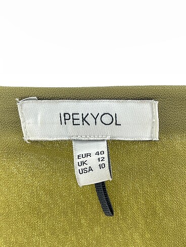 40 Beden yeşil Renk ipekyol Uzun Elbise %70 İndirimli.